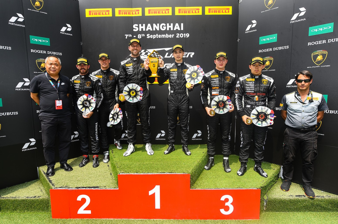SMALL_2019 Lamborghini Super Trofeo Asia 亞洲挑戰賽上海站，Lamborghini Taipei代表車手陳意凡再奪本季第六座金盃(4)